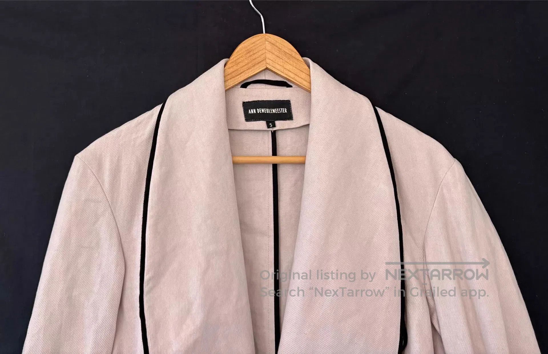 Ann Demeulemeester Multi Color Structured Long Jacket. Size US S / EU 44-46 / 1 - 4 Thumbnail