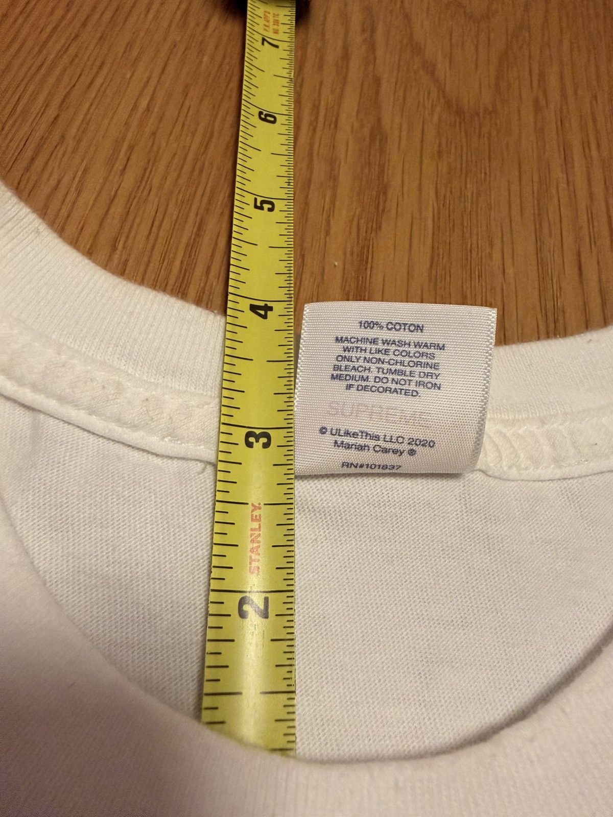 Supreme Supreme Mariah Carey Tee White Large Size US L / EU 52-54 / 3 - 7 Thumbnail