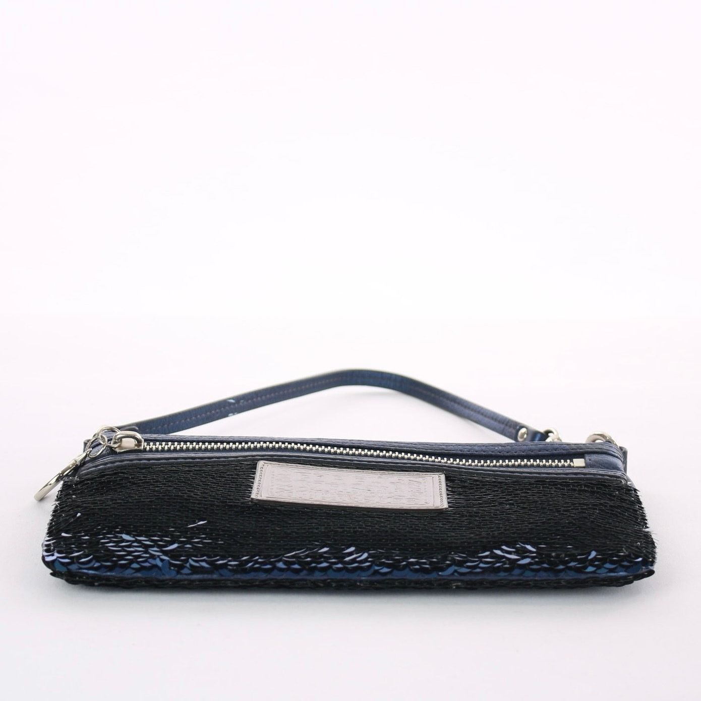 Coach Coach Poppy Y2K Vintage Blue Sequin Wristlet Size ONE SIZE - 5 Thumbnail