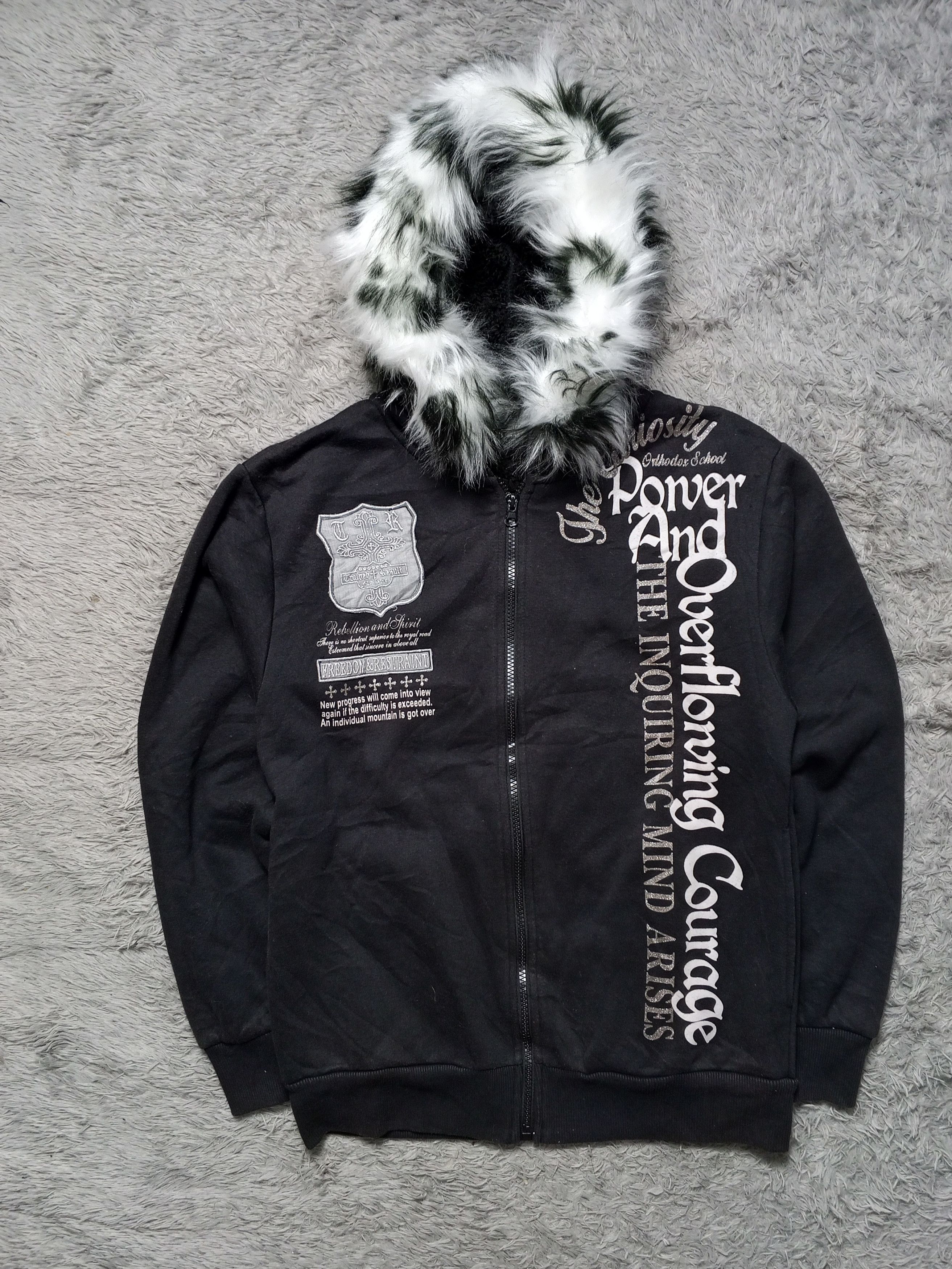 Japanese Brand × Streetwear WRLD KRISIS Zip Hoodie | Grailed