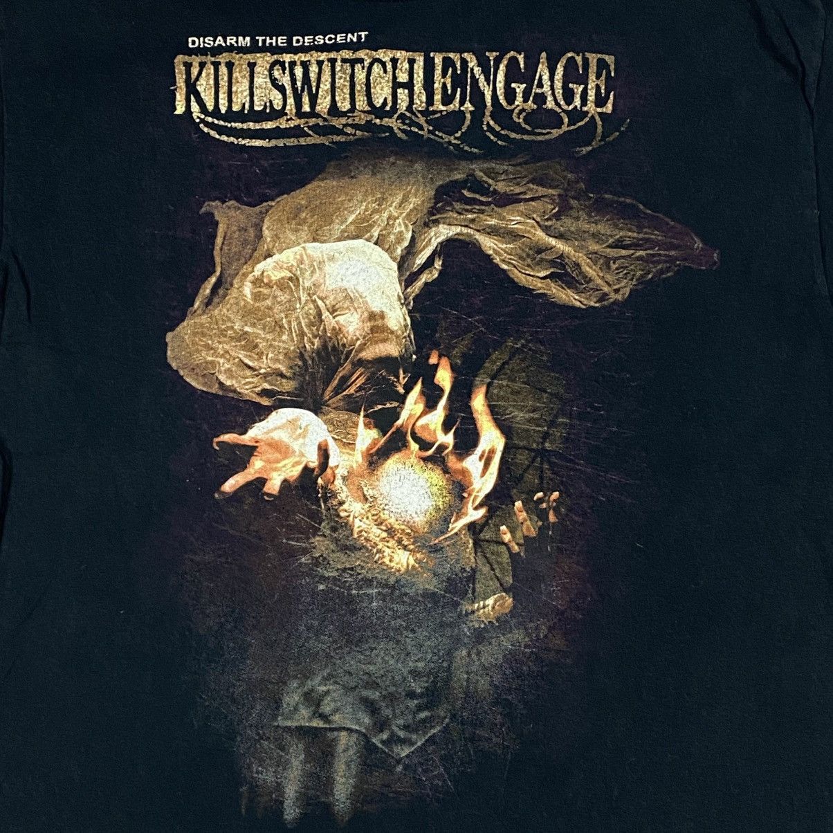 Band Tees × Gildan × Vintage Metalcore band killswitch engage disarm the descent Size US L / EU 52-54 / 3 - 2 Thumbnail