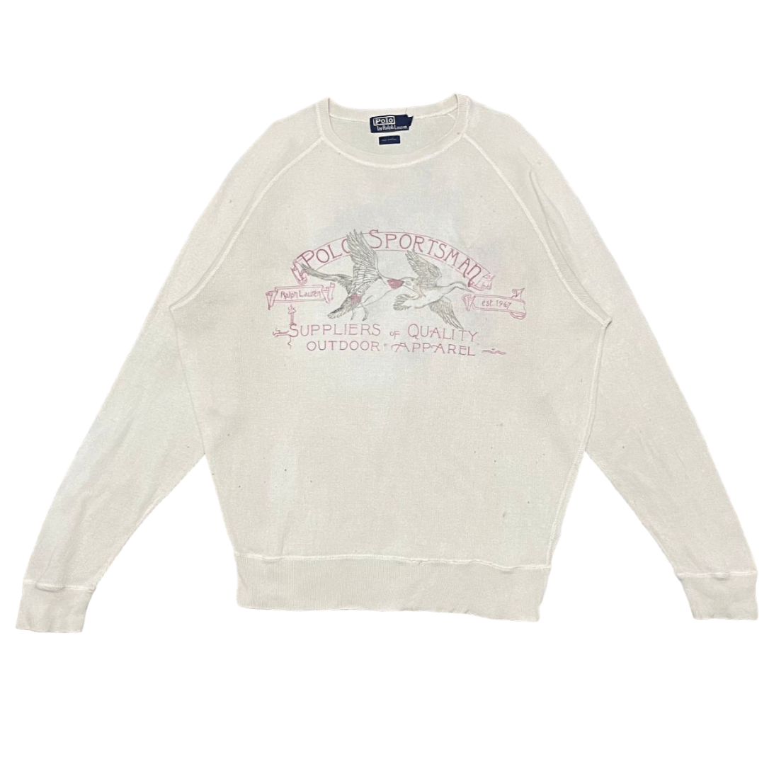 Polo Ralph Lauren Vintage 90's PRL Polo Sportsman Crewneck Jumper Size US M / EU 48-50 / 2 - 1 Thumbnail