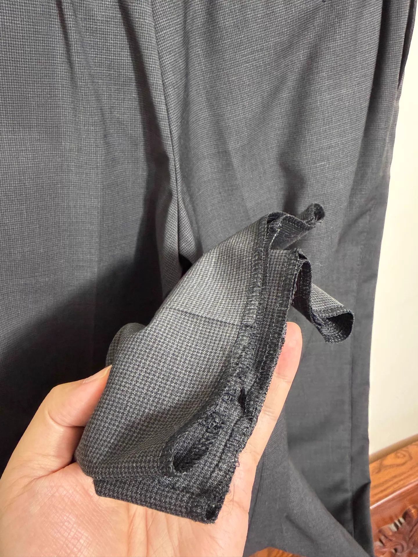 Dolce & Gabbana DG Slim Fit Checked Wool Trousers Size 54 Made in Italy New Size US 38 / EU 54 - 5 Thumbnail
