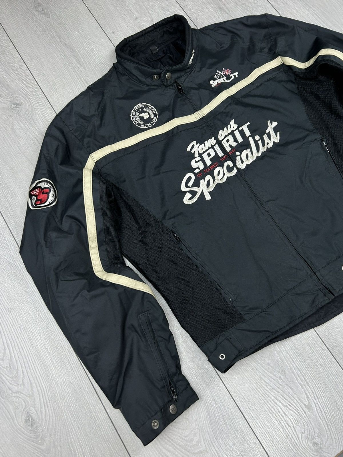 Vintage Famous Spirit Specialist Racing Jacket Size L Size US L / EU 52-54 / 3 - 3 Thumbnail