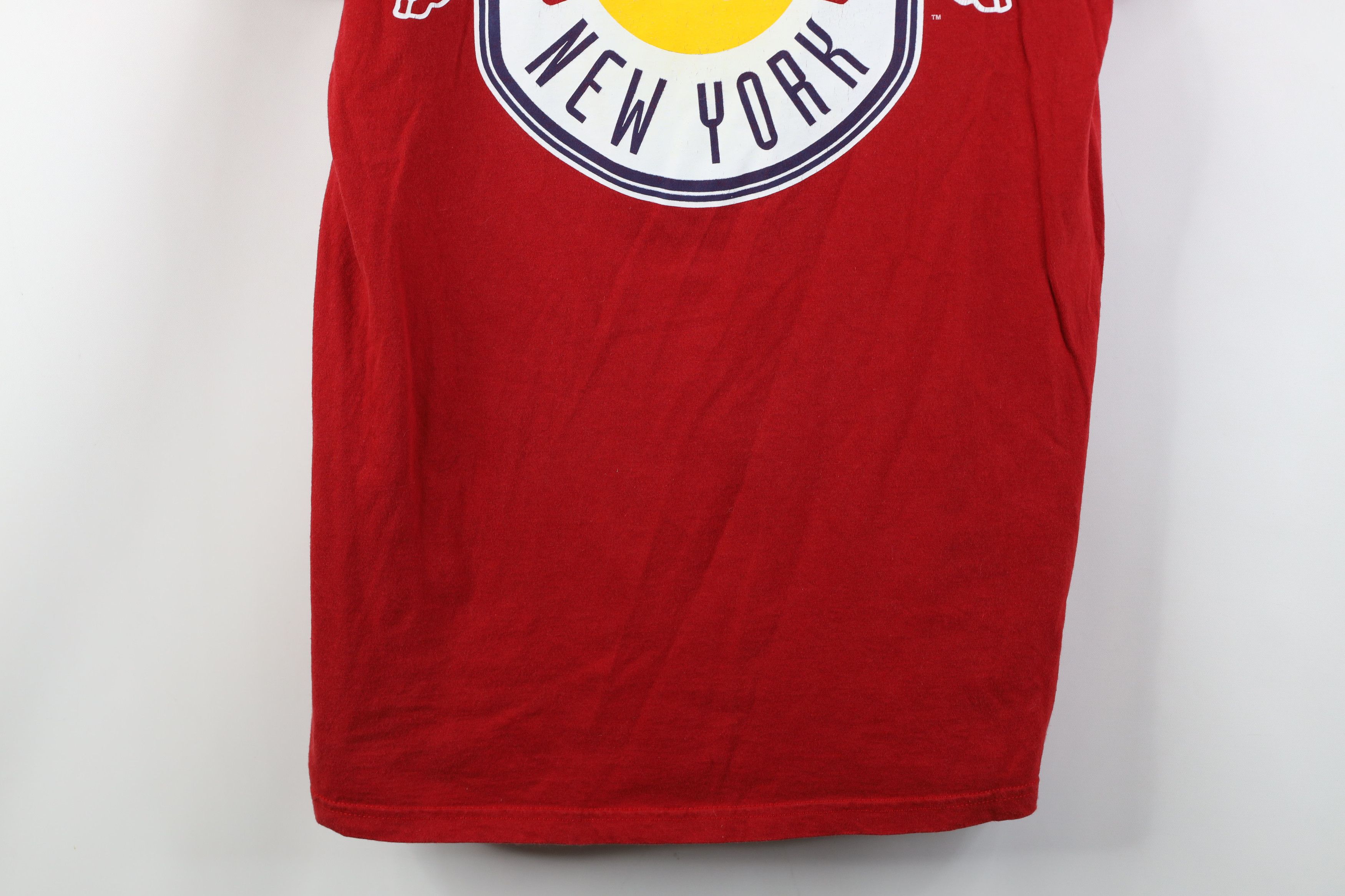 Adidas Adidas New York Red Bull Soccer Jersey T-Shirt Red Cotton Size US M / EU 48-50 / 2 - 3 Thumbnail