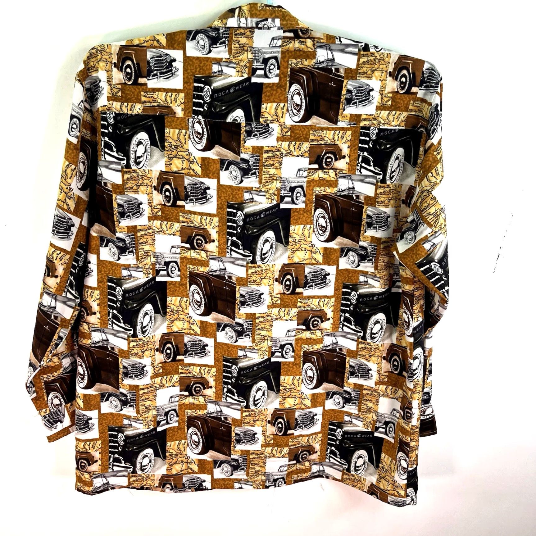 Rocawear VTG Rocawear Y2K Cars Graphic Button-Up Shirt Mens Size 2XL Size US XXL / EU 58 / 5 - 7 Thumbnail