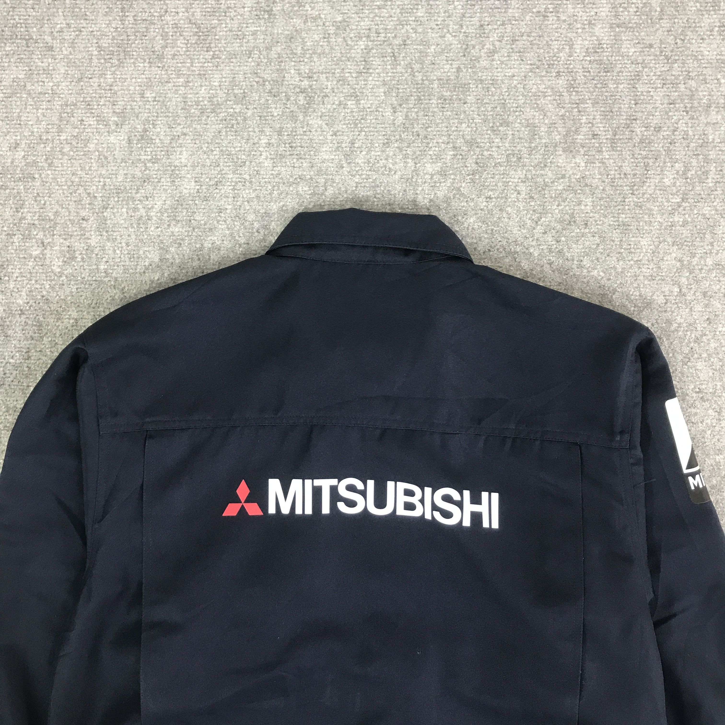Japanese Brand MITSUBISHI RACING NAVY CUSTOM JACKET K123B16 Size US L / EU 52-54 / 3 - 4 Thumbnail