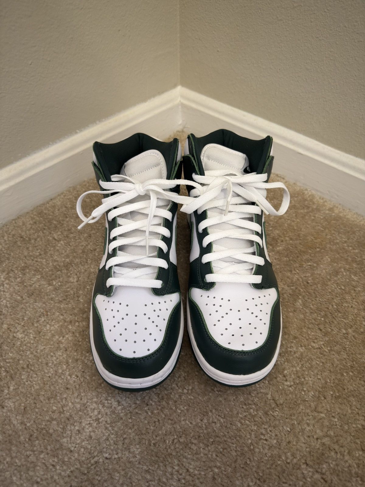 Nike Nike Dunk High “Spartan Green” Size US 10 / EU 43 - 4 Thumbnail