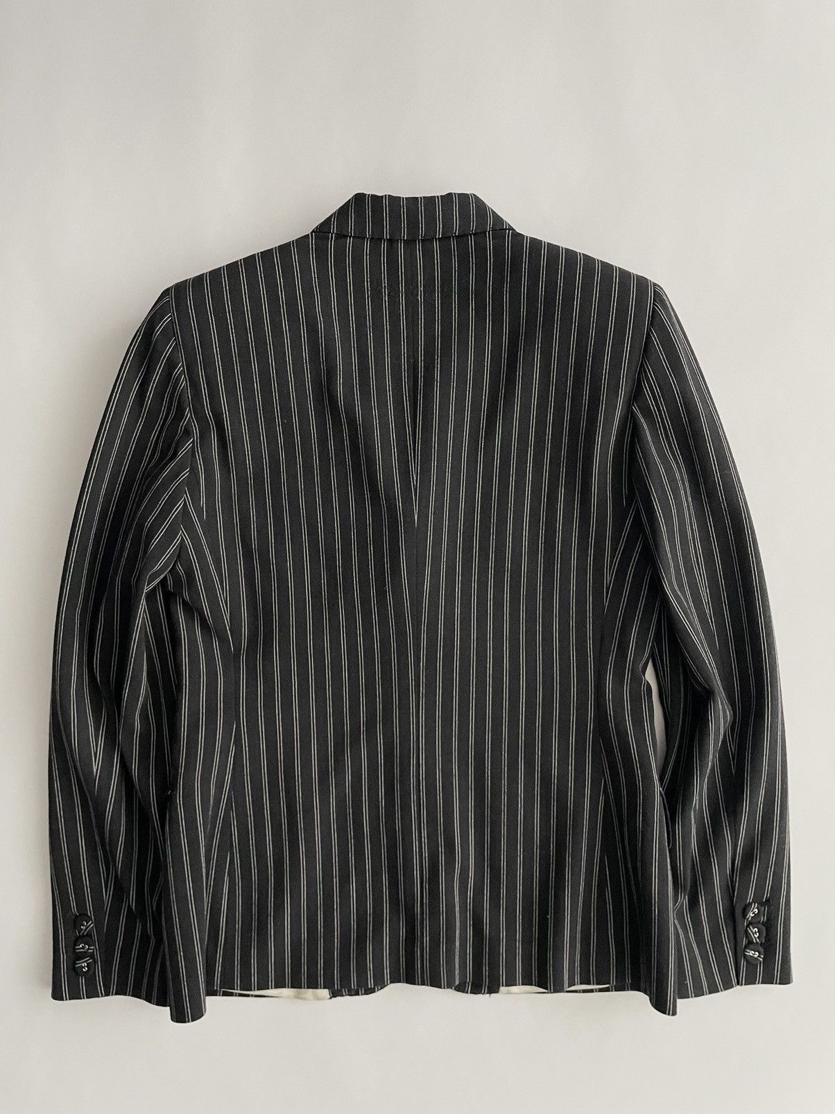 Jean Paul Gaultier Jean Paul Gaultier 2000’s Striped Wool Blazer Size US S / EU 44-46 / 1 - 5 Thumbnail