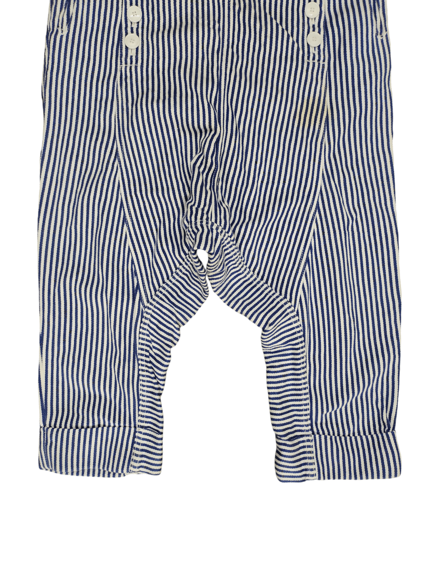 Ne-Net Ne-Net Issey Miyake Drop Crotch Hickory 3Q Denim Pants Size US 30 / EU 46 - 5 Thumbnail