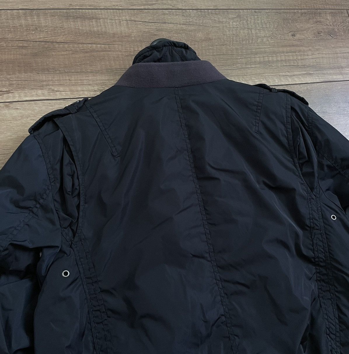 Neil Barrett Neil Barrett Nylon MA-1 Military Bomber Jacket Size US M / EU 48-50 / 2 - 9 Thumbnail