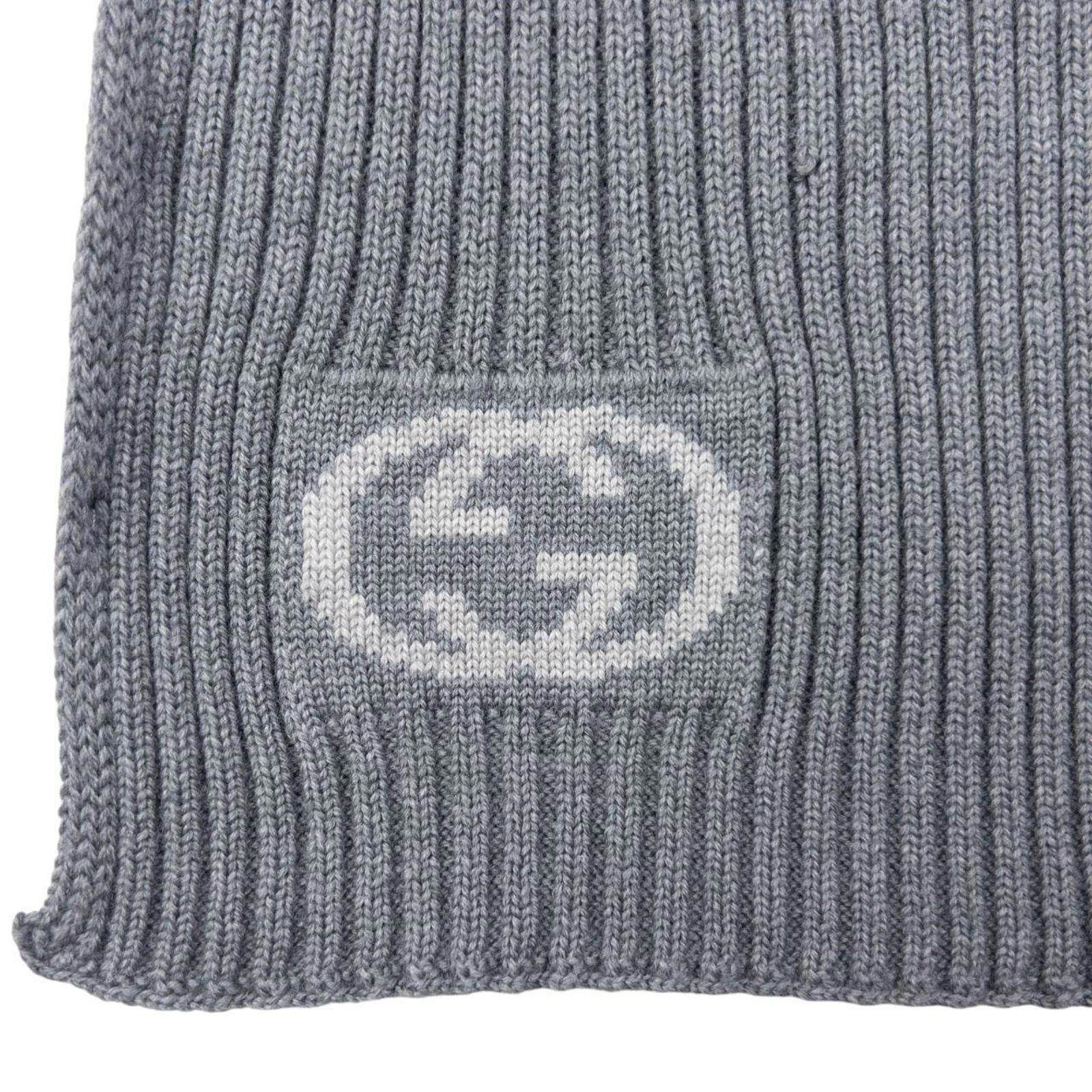 Gucci Vintage Gucci Ribbed Knit Wool Scarf Size ONE SIZE - 5 Thumbnail