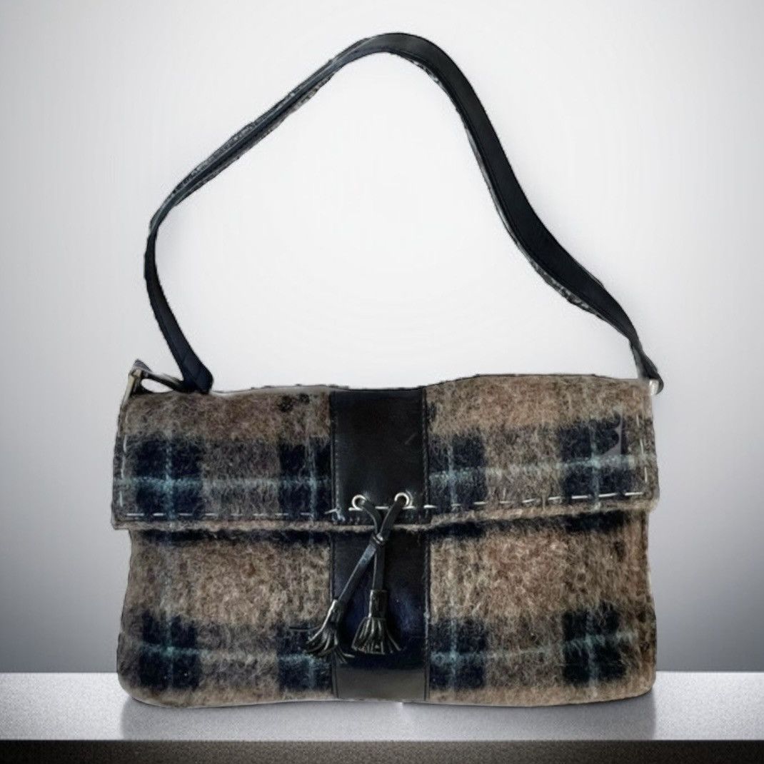 Cole Haan Cole Haan small plaid wool handbag Size ONE SIZE - 1 Thumbnail