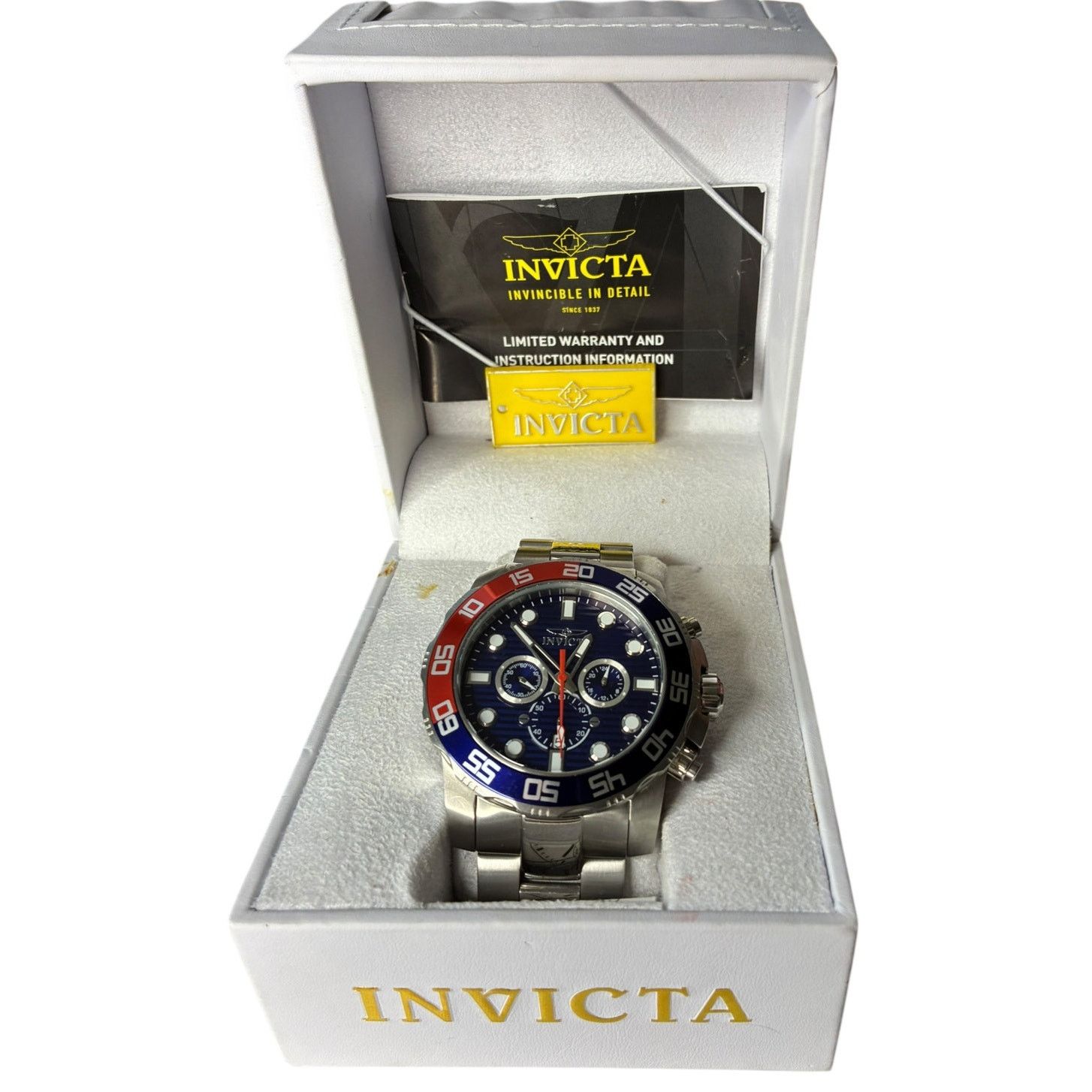 Invicta Invicta Pro Diver 50mm Quartz Chronograph Blue Dial 22225 Size ONE SIZE - 2 Thumbnail