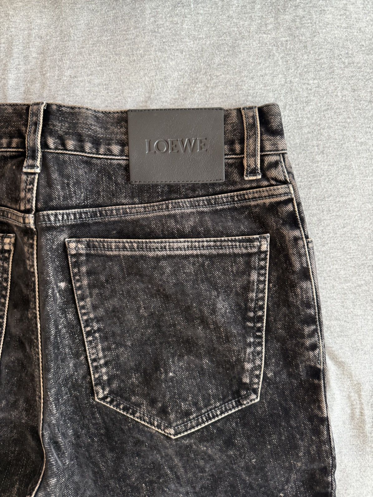 Loewe Pre Owned Loewe Bootleg Jeans Black Size US 30 / EU 46 - 9 Thumbnail