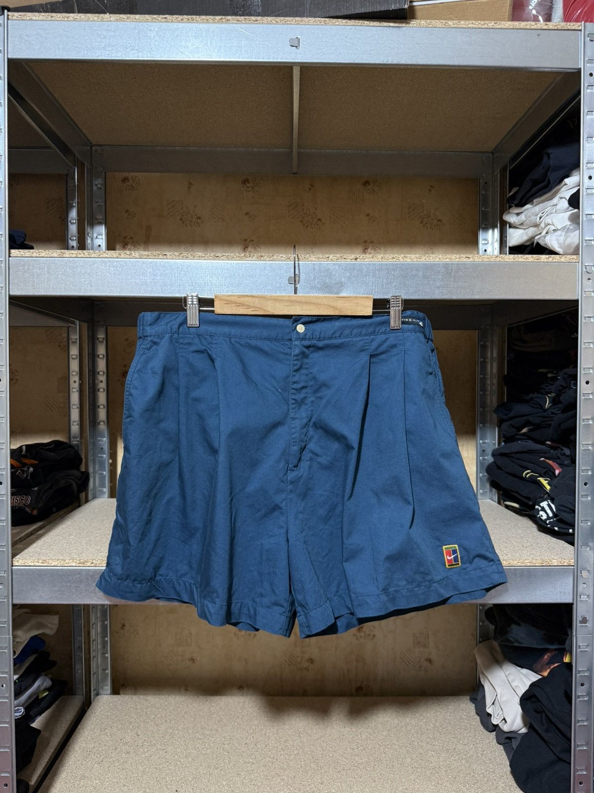 Nike × Vintage 🏝️ Vintage 80s/90s Beach Nike Court retro shorts Y2K hype Size US 38 / EU 54 - 1 Thumbnail