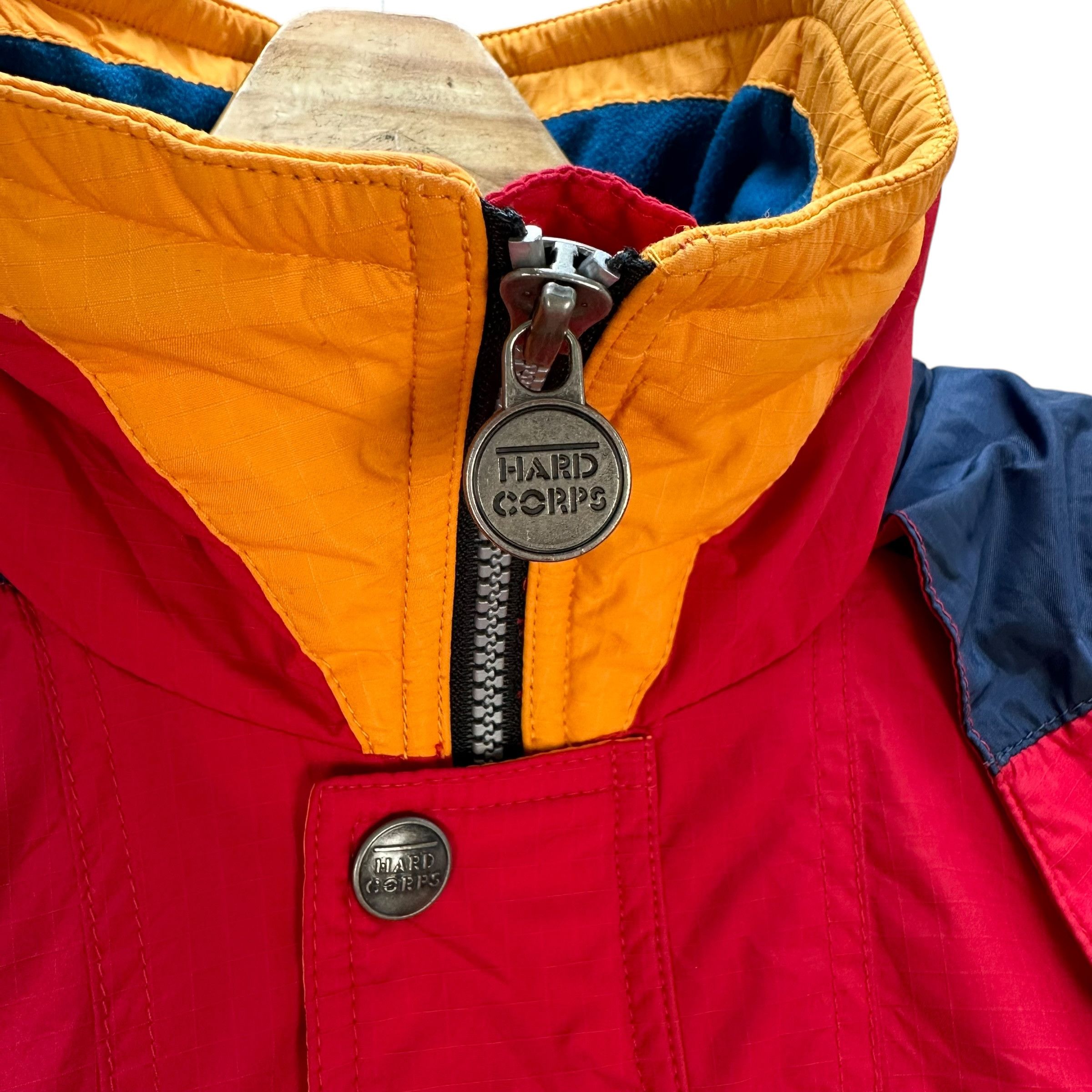 Vintage HARDY CORPS SOLO Snow Mountain Hiking Hooded Jacket A80-1917 Size US L / EU 52-54 / 3 - 3 Thumbnail