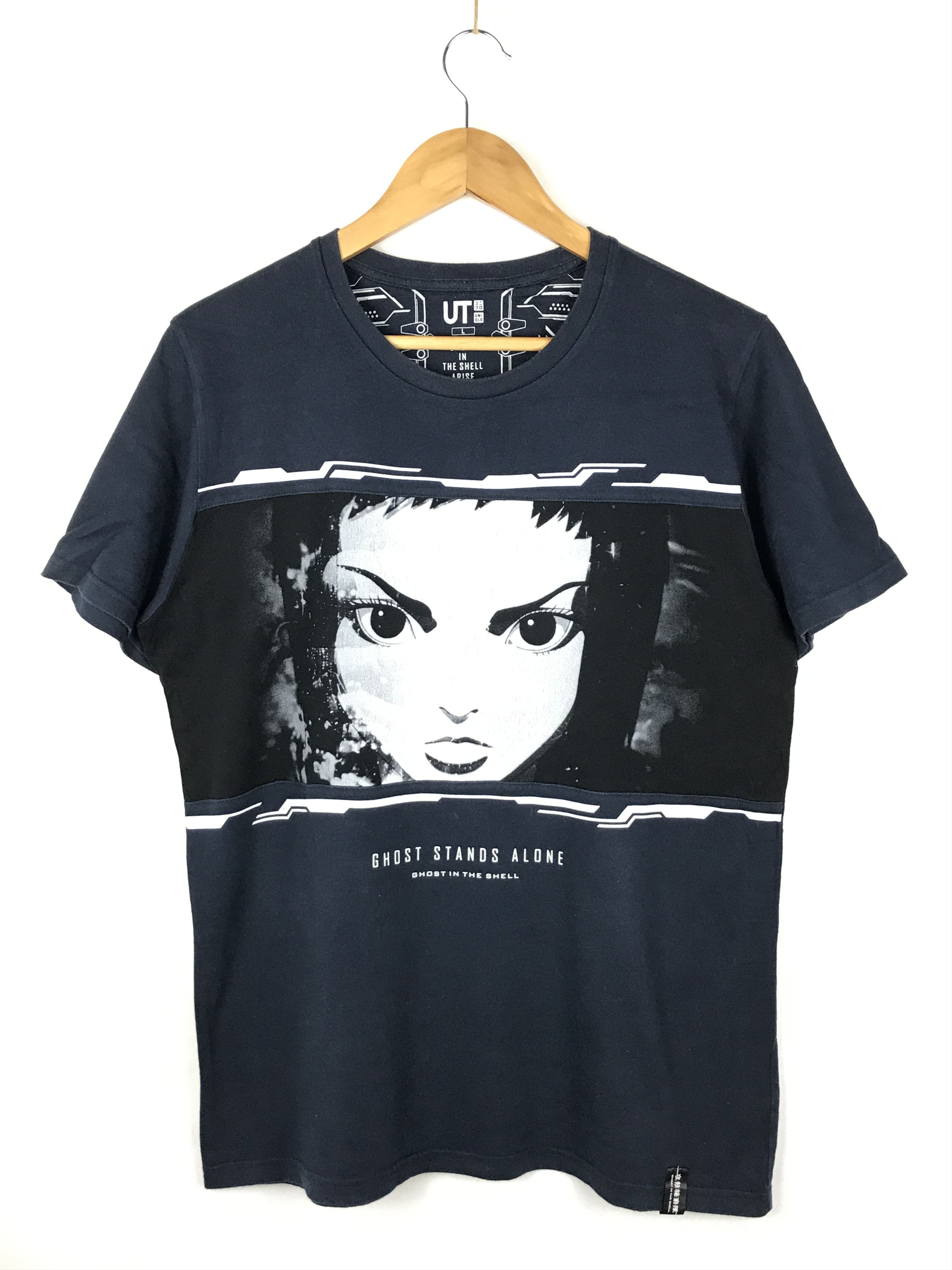 Japanese Brand Ghost in the shell Tee Big Logo Size US M / EU 48-50 / 2 - 1 Thumbnail