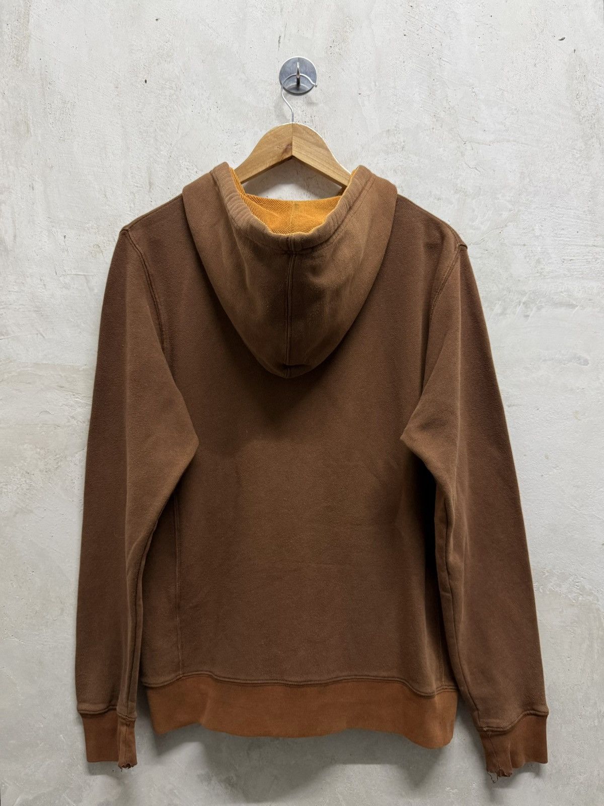 Stussy 2000s Distressed Stussy Spell Out Zip Up Hoodie Size US M / EU 48-50 / 2 - 4 Thumbnail