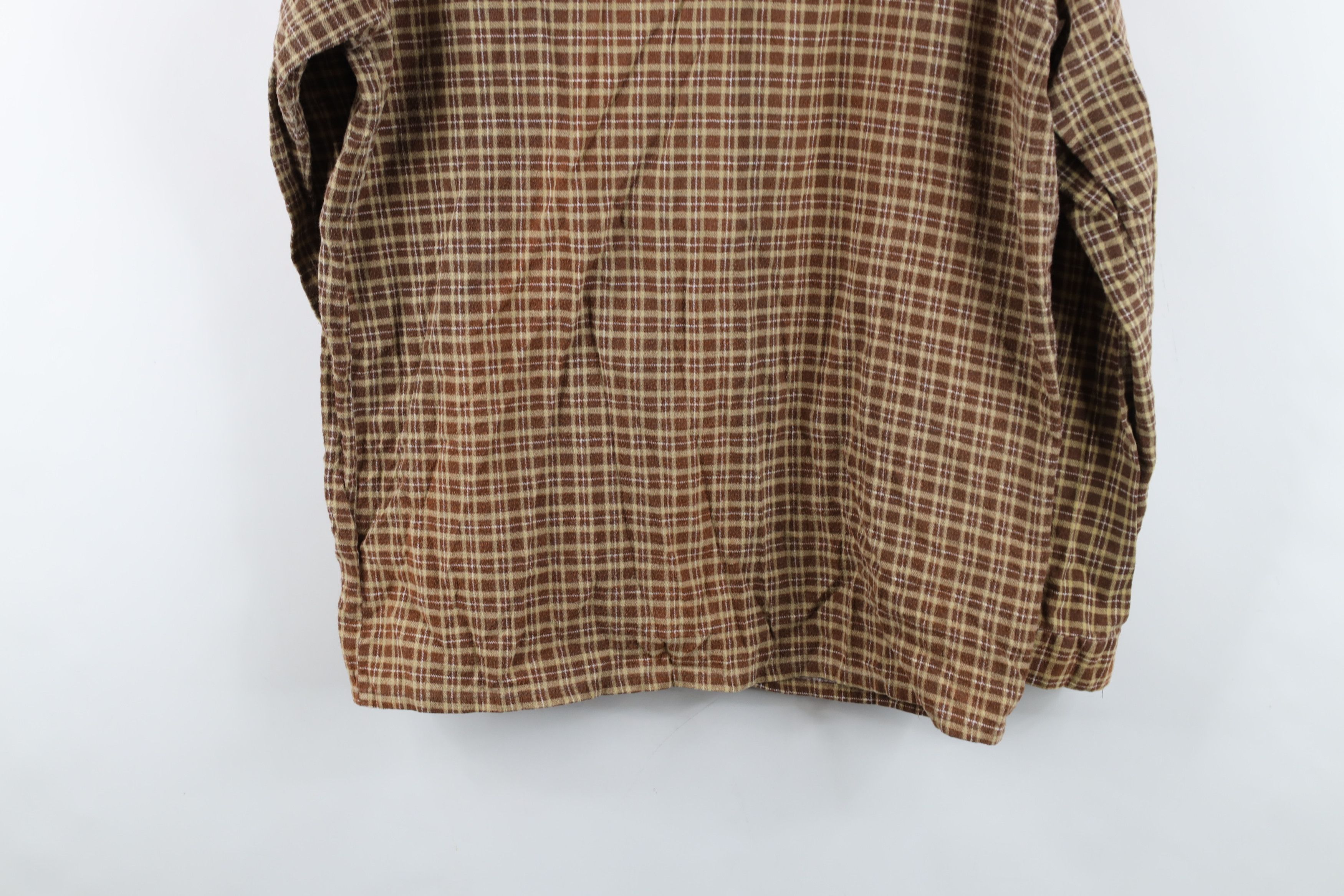 Vintage Vintage 70s Streetwear Button Sleep Pajamas Shirt Plaid Size US M / EU 48-50 / 2 - 13 Thumbnail