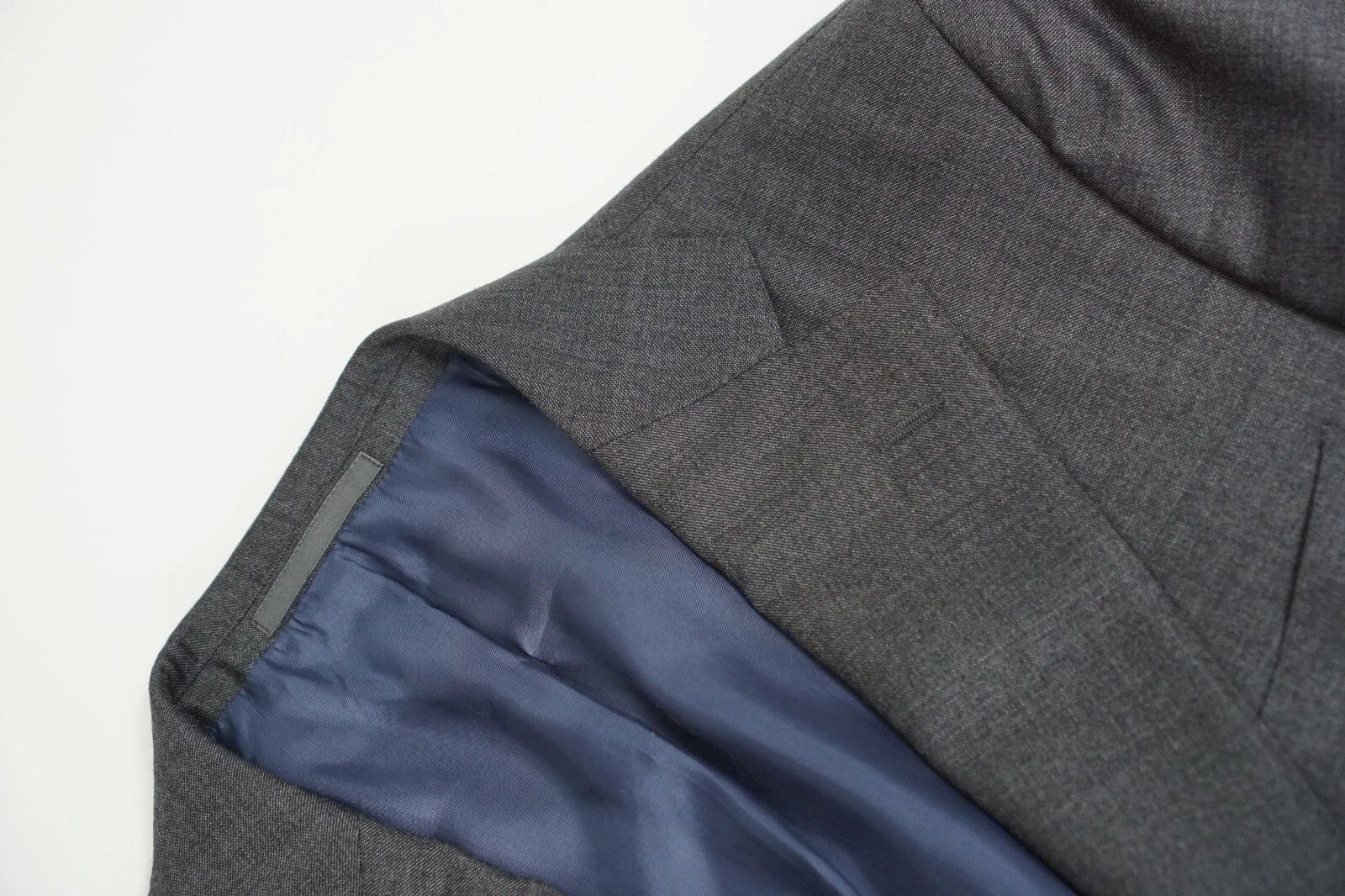 Suitsupply Men Suitsupply Blazer Lazio Grey Pure Wool S110 UK/US38L Size 38L - 3 Thumbnail