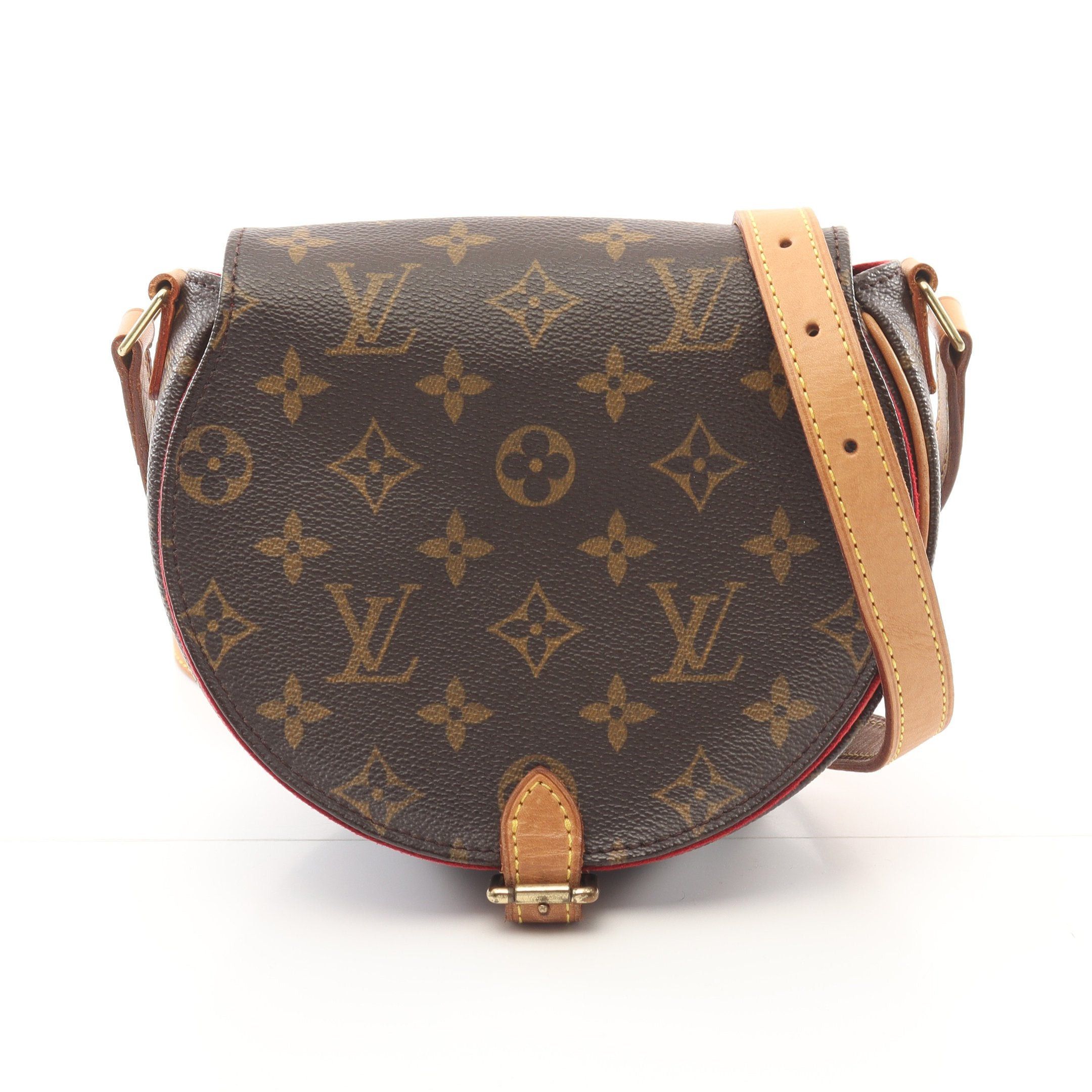Louis Vuitton Louis Vuitton Tambourine Monogram Shoulder Bag Leather Brown Size ONE SIZE - 1 Thumbnail