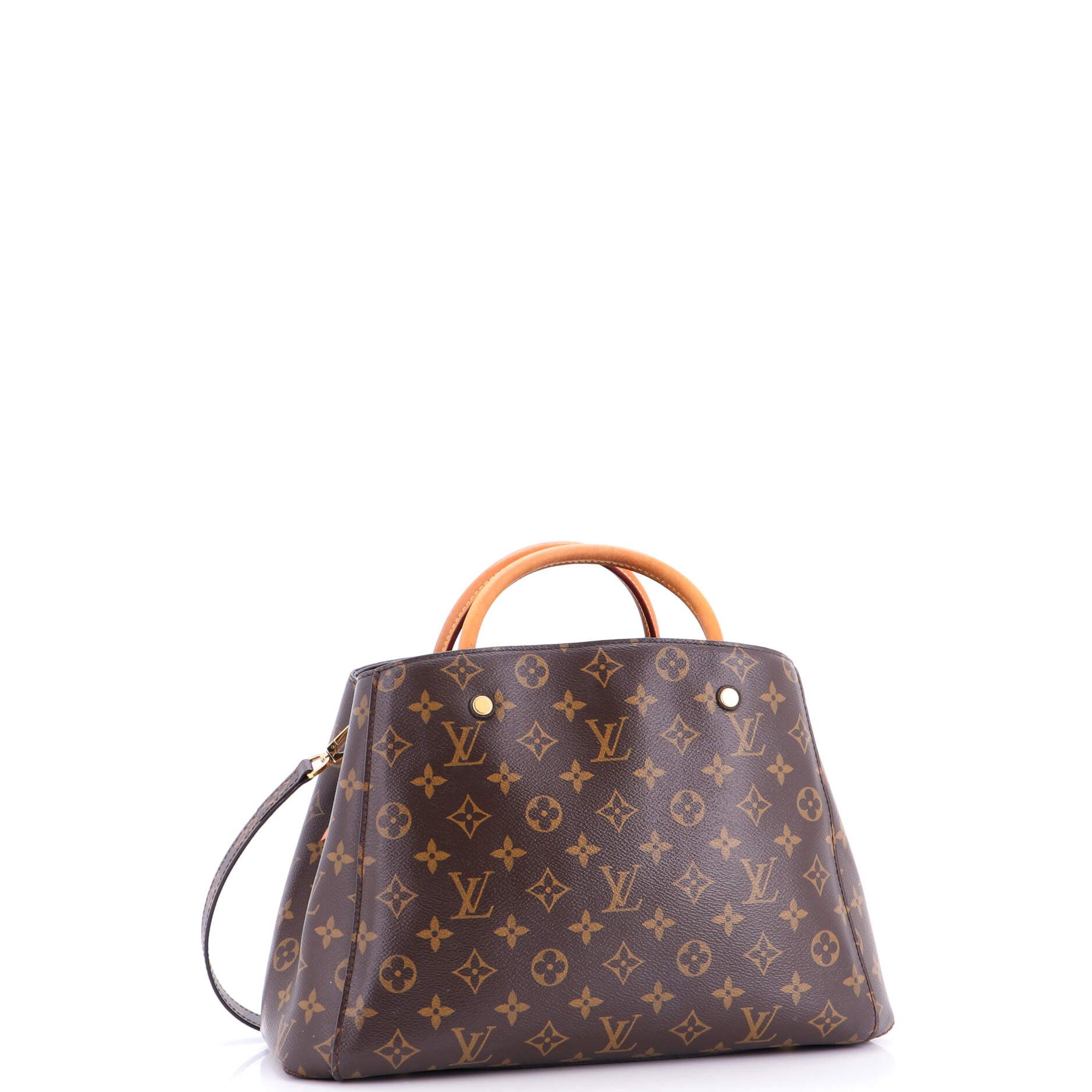 Louis Vuitton Montaigne Handbag Monogram Canvas MM Size ONE SIZE - 1 Thumbnail