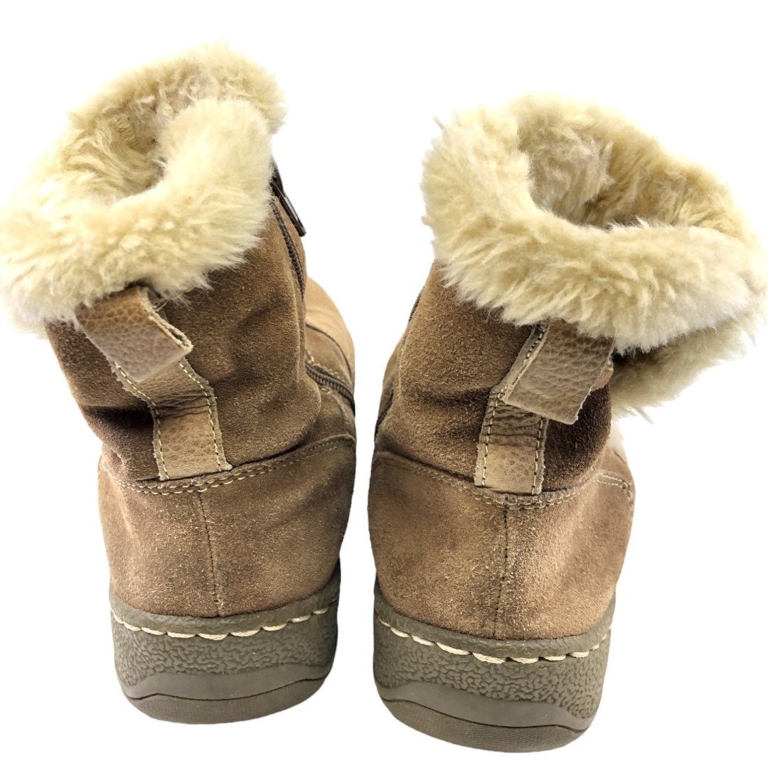 St. Johns Bay St John's Bay Faux Fur Lined Boots w Zipper - Womens Size 8M Size US 8 / IT 38 - 3 Thumbnail