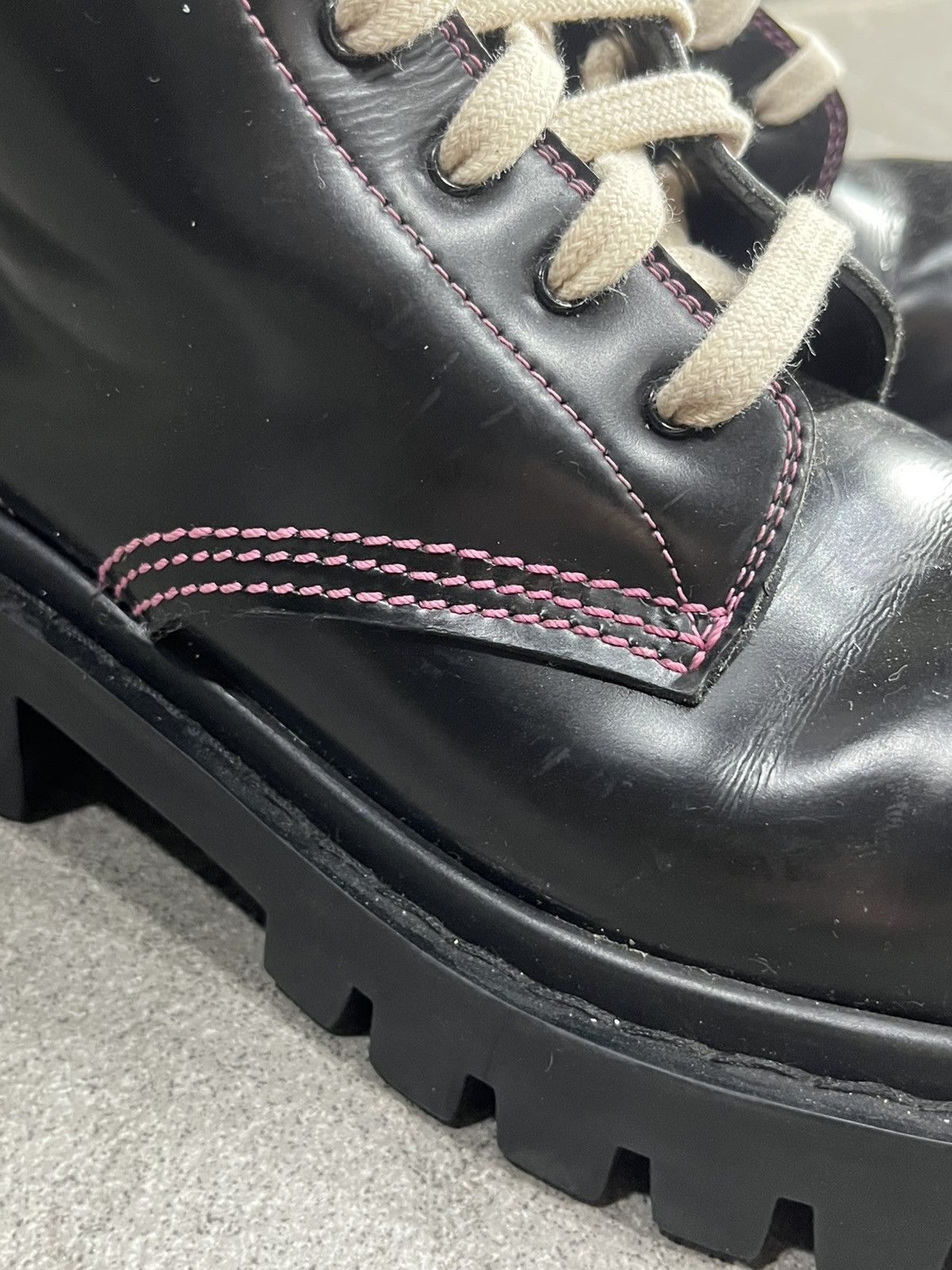 Balenciaga Balenciaga Strike Lace Up Boots EU39 Size US 9 / IT 39 - 15 Thumbnail