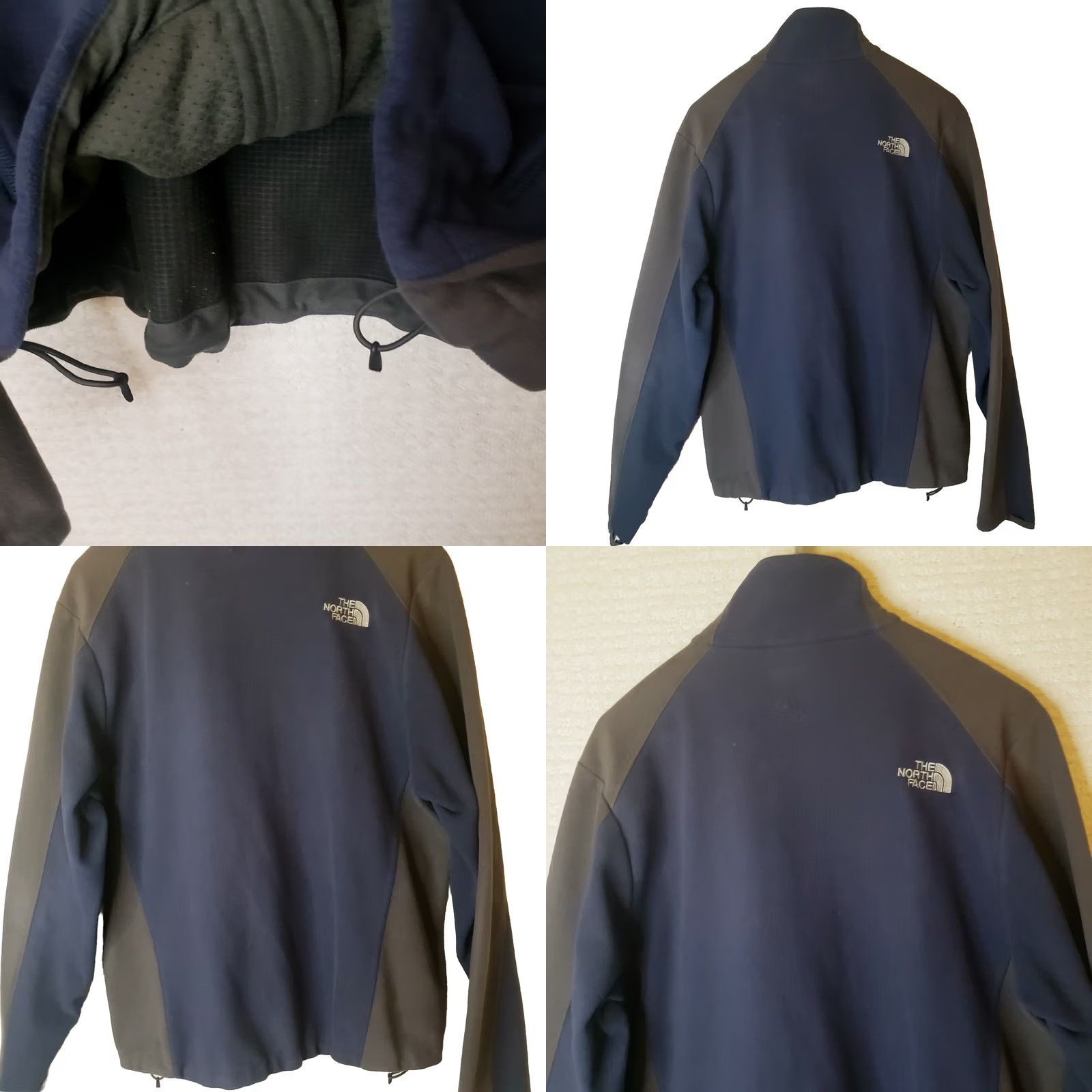 The North Face The North Face Windwall Fleece Jacket Men's M Blue Windproof Insulated Lined Full Zip Pockets Size US M / EU 48-50 / 2 - 9 Thumbnail