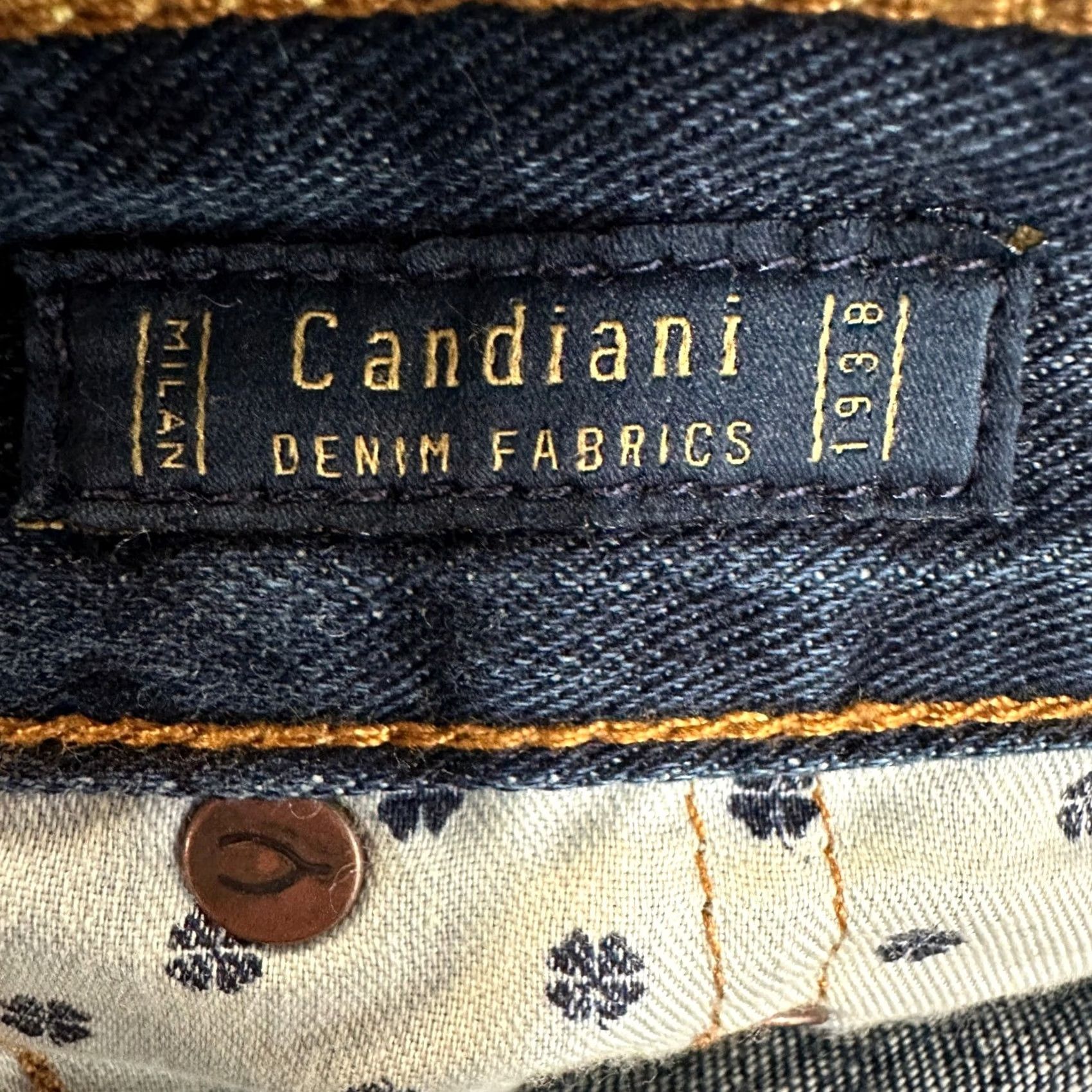 Lucky Brand Lucky Brand 221 Mens Straight Jeans 38X32 Blue Distressed Candiani Denim Jeans Breathing Pockets Cotton Casual Walking Adult Comfort Mens Size US 38 / EU 54 - 7 Thumbnail