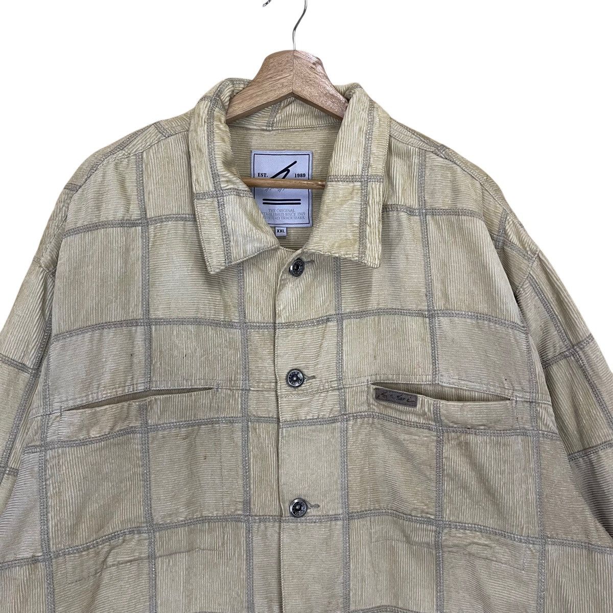 Japanese Brand Karl Kani Japanase Designer Patchwork Zipper Jacket Size US XL / EU 56 / 4 - 4 Thumbnail