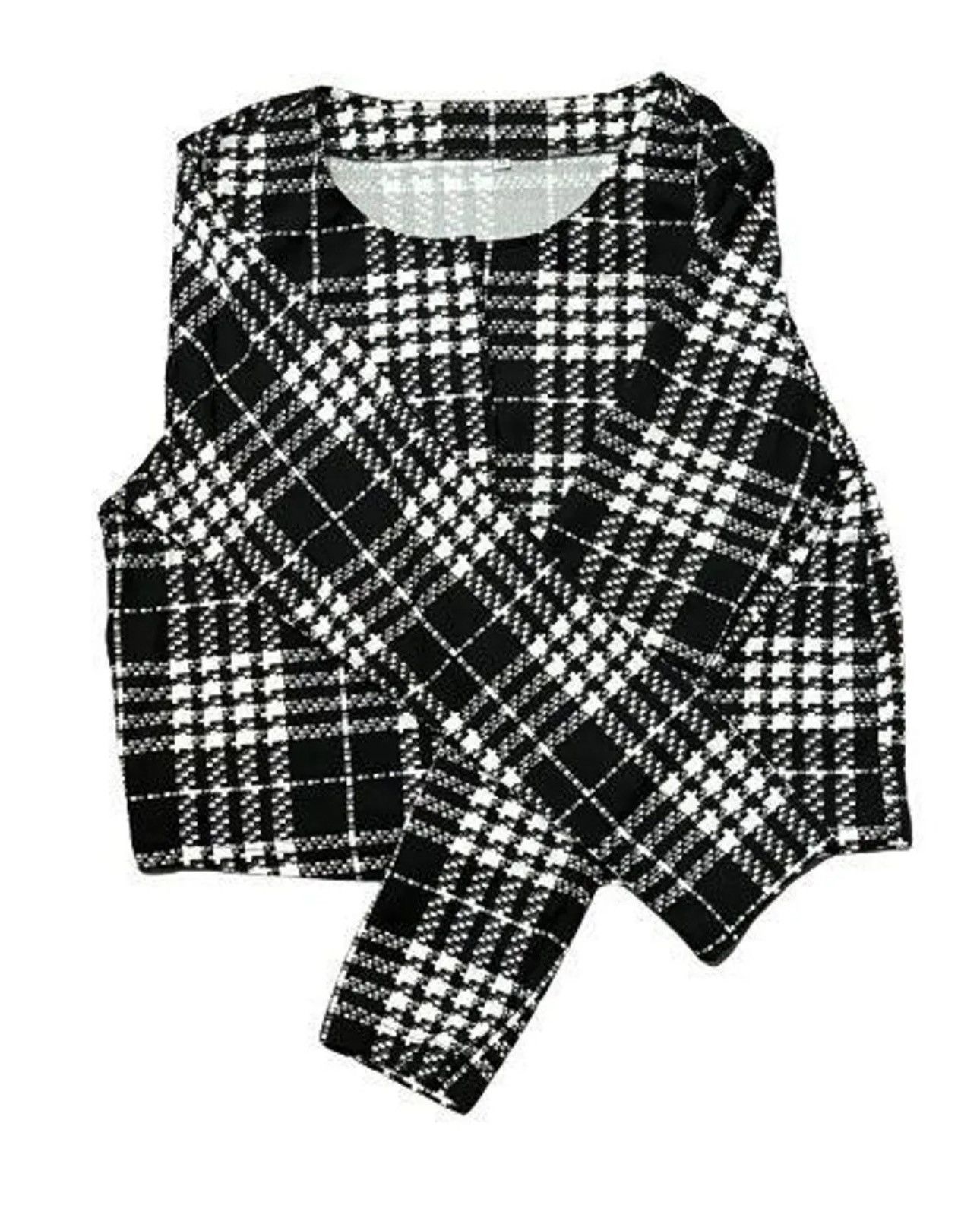 Blaze Houndstooth Cardigan Blazer Size XL / US 12-14 / IT 48-50 - 5 Thumbnail