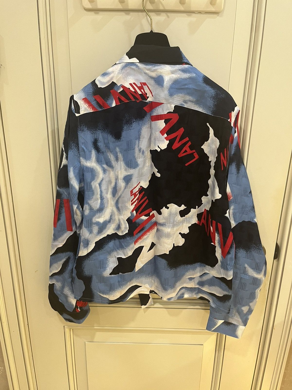 Lanvin silk print shirt collar size40 Size US M / EU 48-50 / 2 - 9 Thumbnail