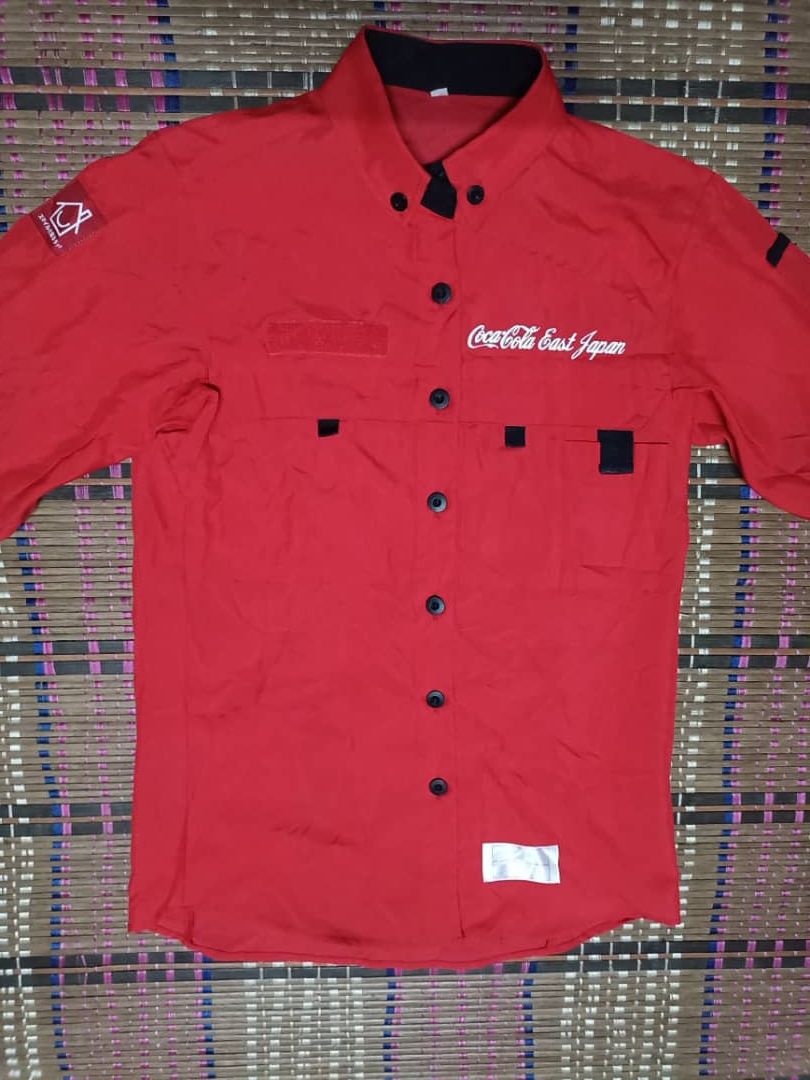 Coca Cola Coca-Cola Japan Work Shirt Button up Size US S / EU 44-46 / 1 - 5 Thumbnail