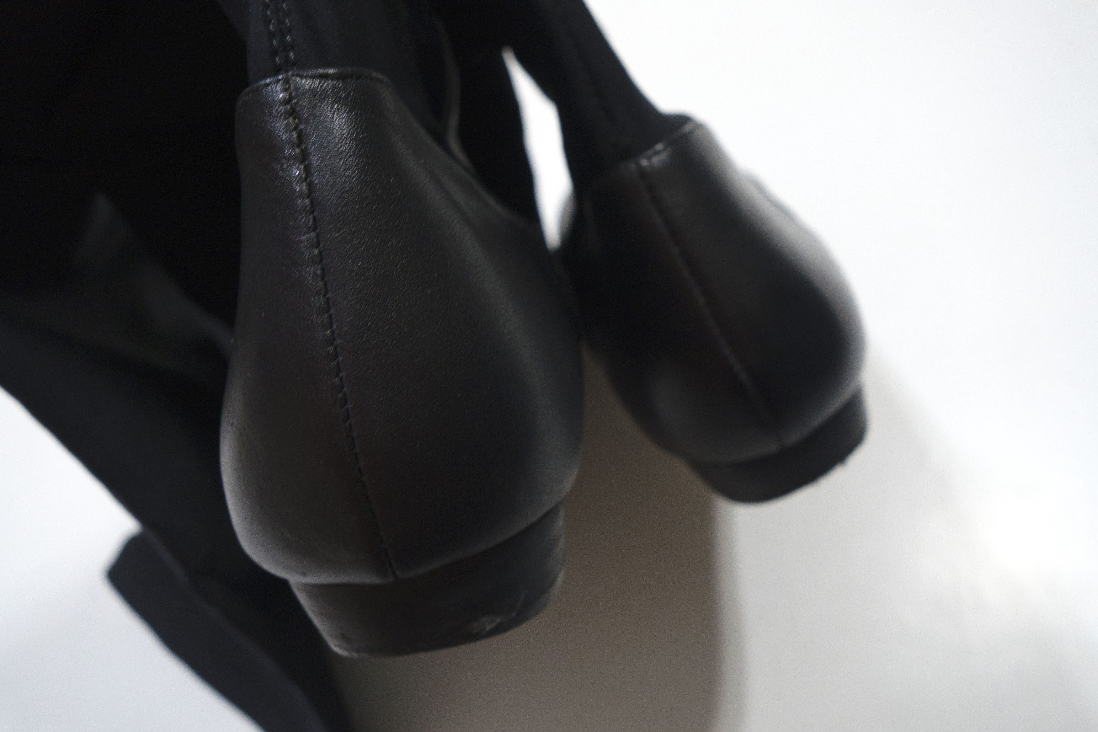 Sarah Pacini Nylon Leather High Boots Size US 9 / IT 39 - 7 Thumbnail