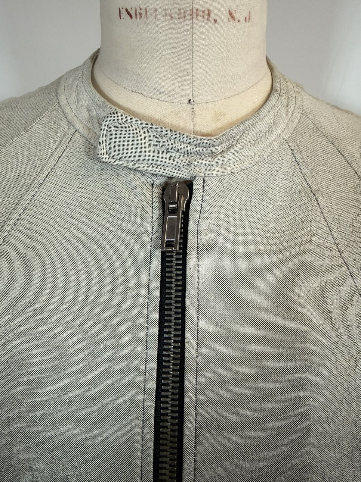 Rick Owens RICK OWENS Ombre Leather Bomber Jacket Size US XL / EU 56 / 4 - 4 Thumbnail