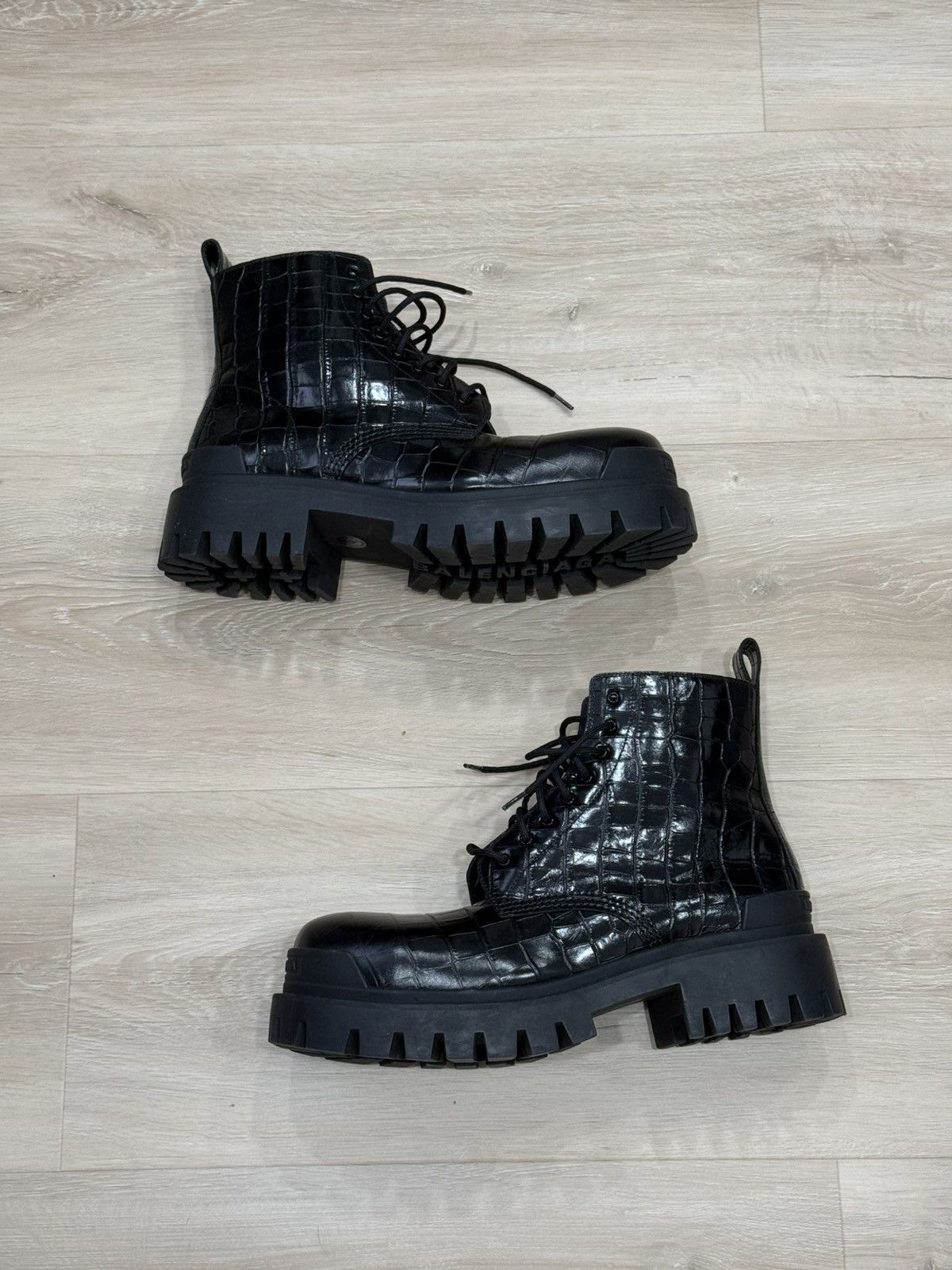 Balenciaga Croc Strike Boot | Grailed