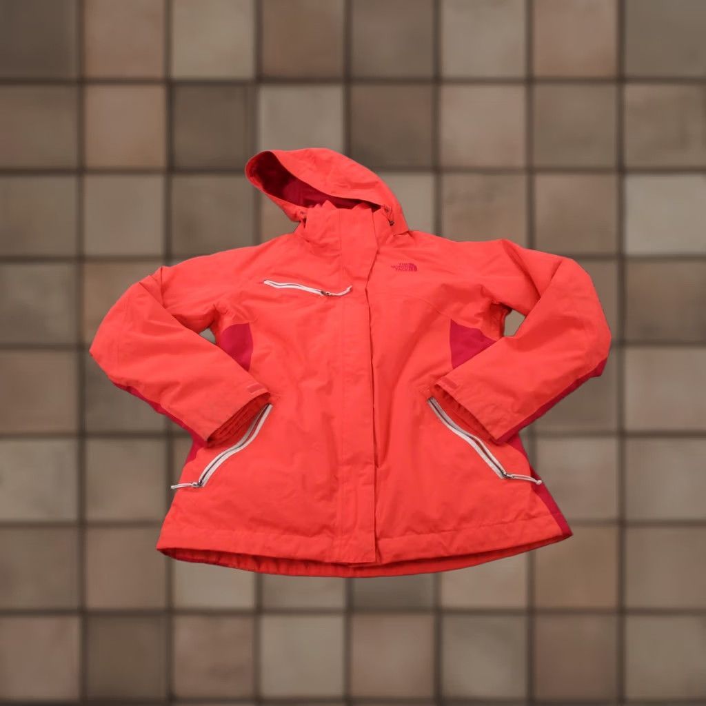 The North Face The North Face Jacket Women M Orange Shell Hyvent 2 in 1 Outdoors Rain Hiking Skiing Size M / US 6-8 / IT 42-44 - 1 Thumbnail