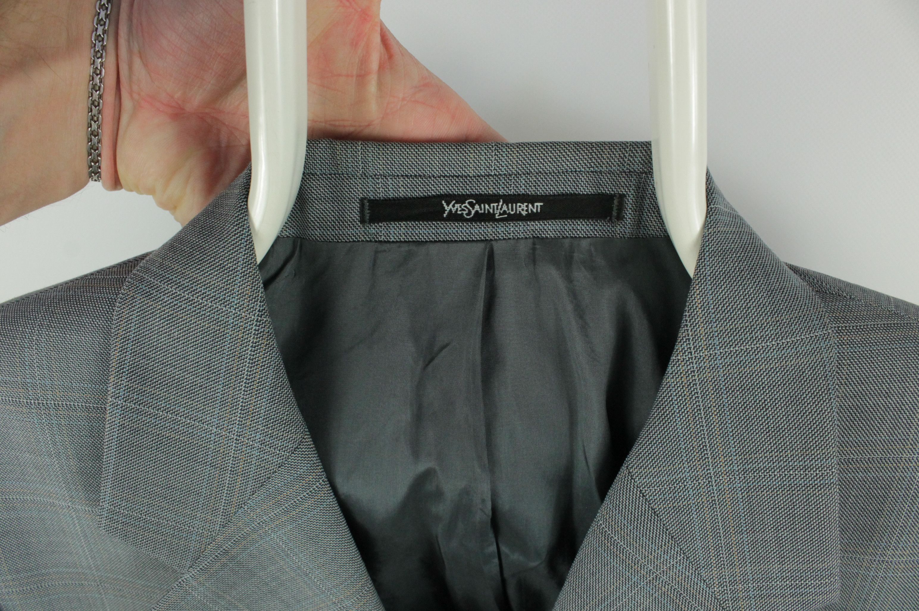 Yves Saint Laurent Vintage Yves Saint Laurent Pour Homme Blazer Jacket Size US M / EU 48-50 / 2 - 3 Thumbnail