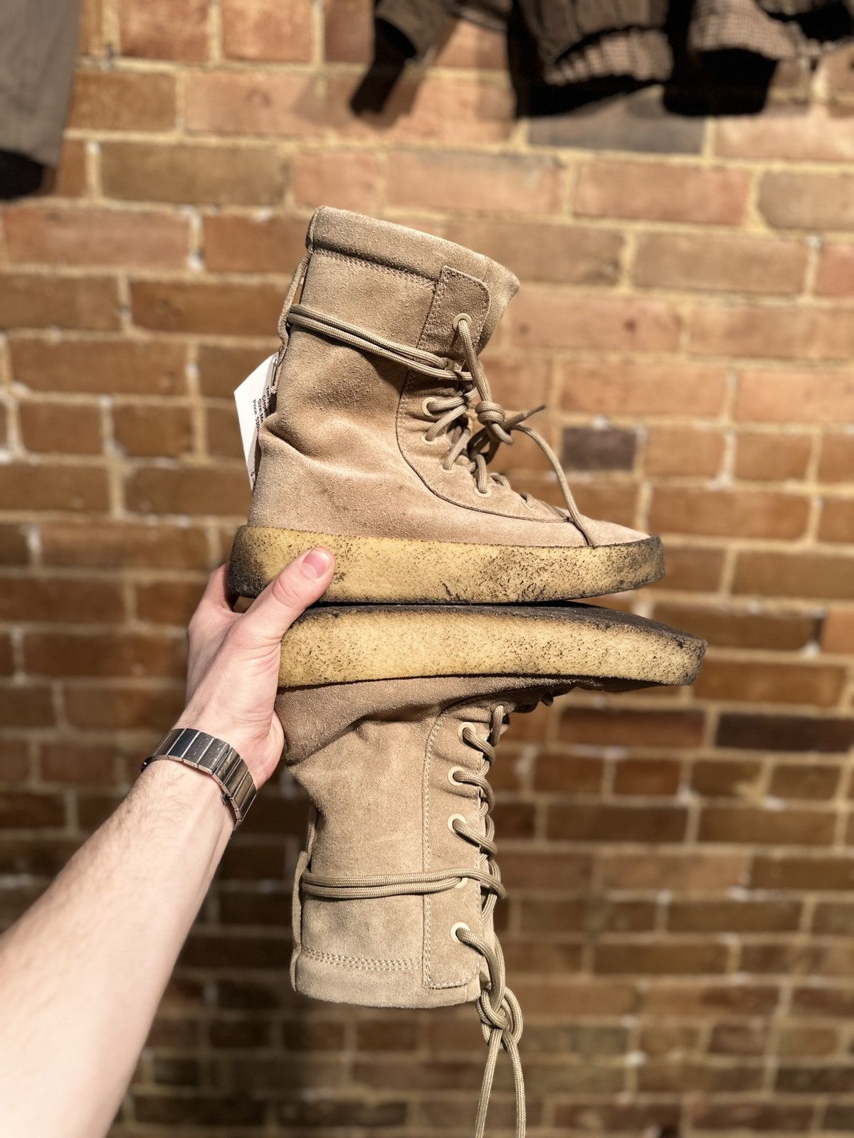 Yeezy Yeezy Season 2 Crepe Boots Size US 9 / EU 42 - 4 Thumbnail