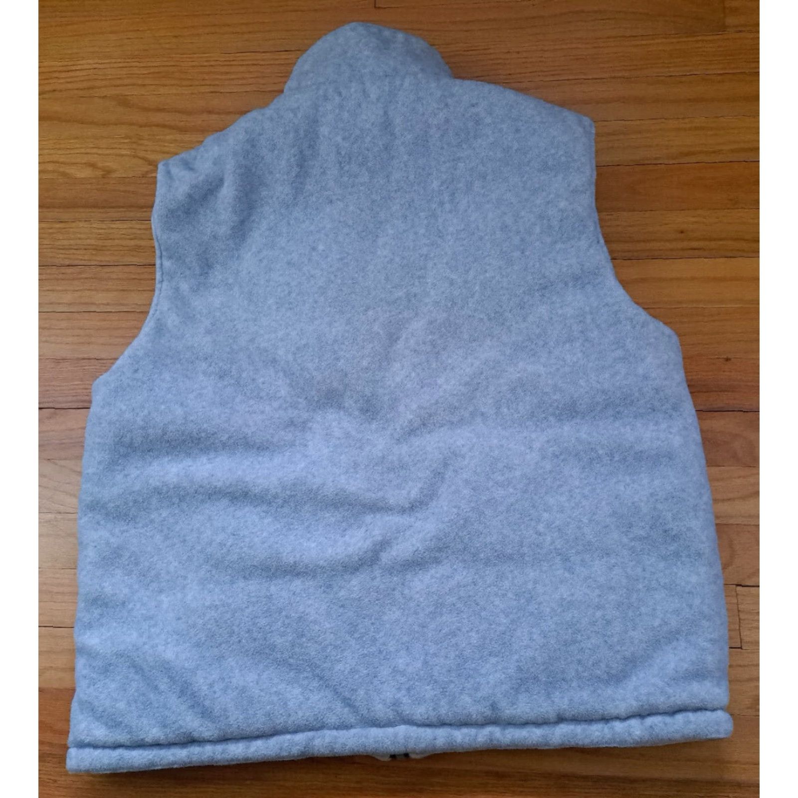 Quiksilver VINTAGE Quiksilver Vest Outer Shell Polyester Insulated Reversible White&Grey Large L Men Pattern Outdoor Size US L / EU 52-54 / 3 - 7 Thumbnail