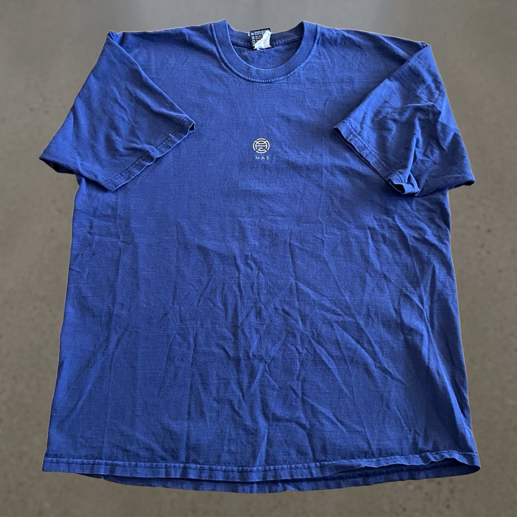 Vintage Y2K Phoenix Eastern Dragon Shirt XL Men’s Blue Graphic Grunge Hip Hop Style T-Shirt Size US XL / EU 56 / 4 - 1 Thumbnail