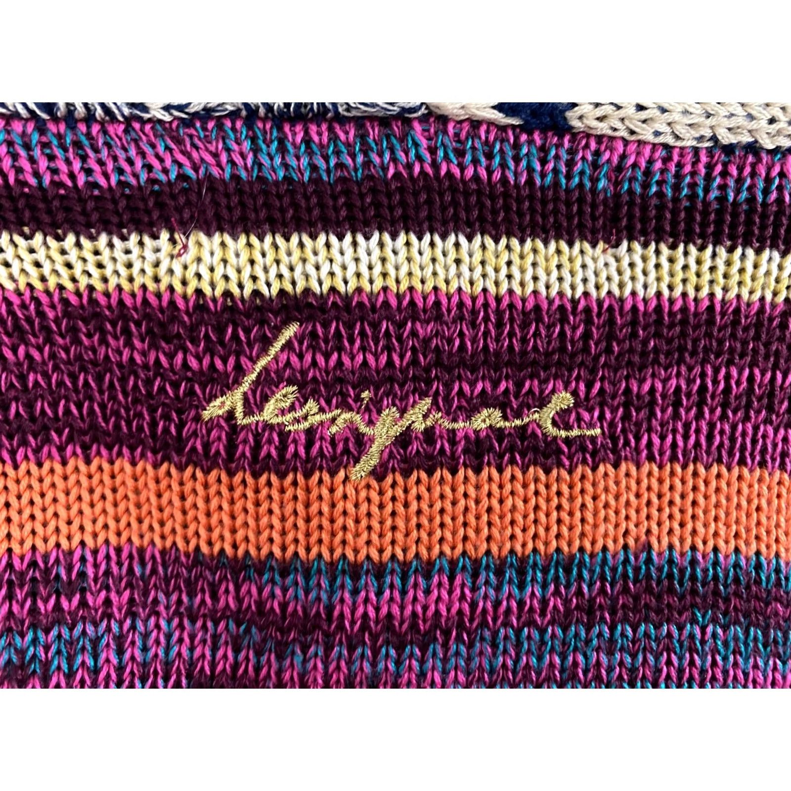 Desigual Desigual Cardigan Jumper Women's M Multicoloured Round Neck Pullover Knitwear Size M / US 6-8 / IT 42-44 - 5 Thumbnail