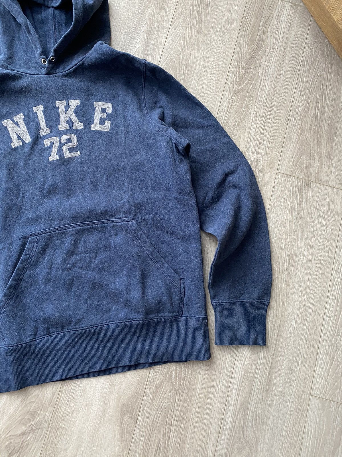 Nike Nike 72 Hoodie Big Logo Vintage Size US S / EU 44-46 / 1 - 3 Thumbnail