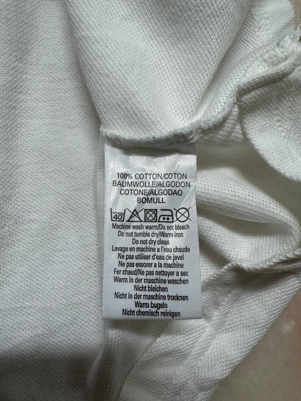 Burberry Vintage 90's Burberrys Polo White Tee Made In England Size US M / EU 48-50 / 2 - 10 Thumbnail