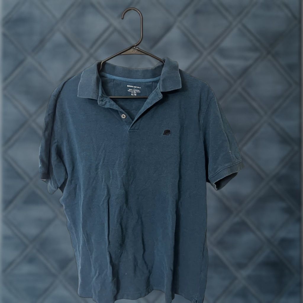 Banana Republic VINTAGE? (No) Banana Republic Polo Shirt Men XL Teal Cotton Solid Short Sleeve Slim Fit Teal Blue Polo Banana Republic Factory Mens XL Teal Size US XL / EU 56 / 4 - 1 Thumbnail