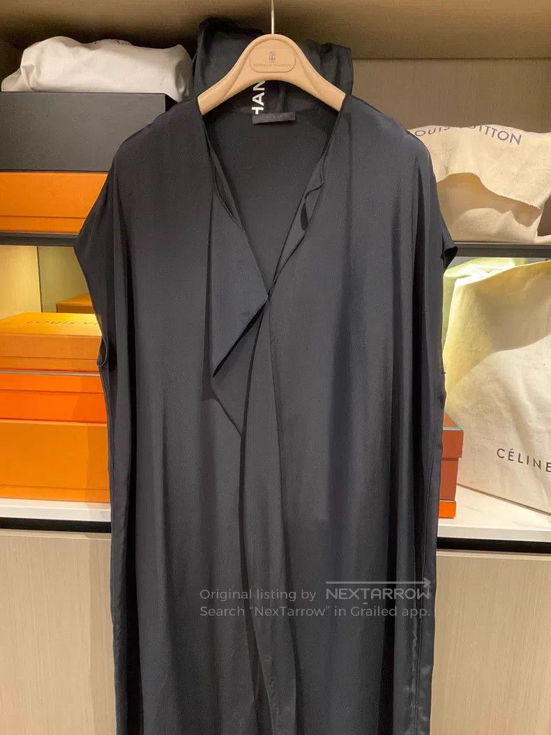The Row The Row Black Dress Size L / US 10 / IT 46 - 2 Thumbnail