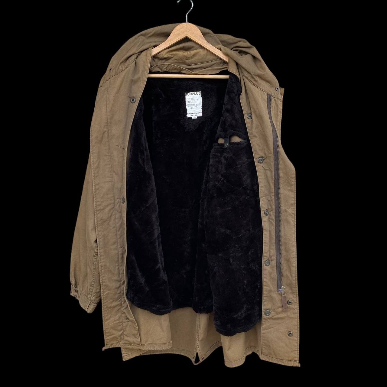Surplus Research Vintage SURPLUS Military Fishtail Parka L Baggy Brown Jacket Size US L / EU 52-54 / 3 - 8 Thumbnail