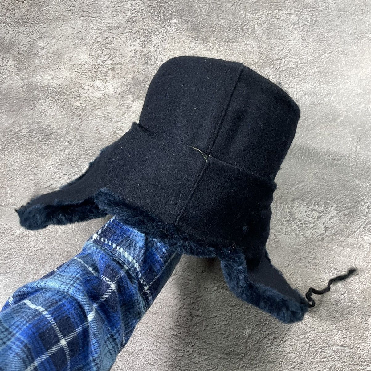 If Six Was Nine Vintage Y2K Crown Furry Beanie Mohair Ushanka Uzi Vert Size ONE SIZE - 6 Thumbnail